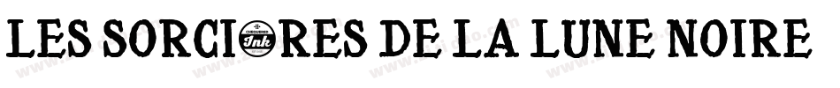 Les Sorcières de la Lune noire字体转换